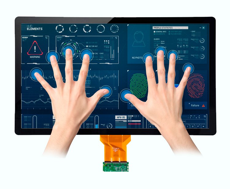 10.1 inch industrial capacitive touch panel kit