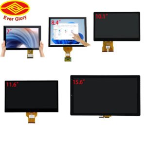 Custom 7 8 12.1 15.6 17 21.5 23.8 inch Wall Mounted TFT LCD Touch Display