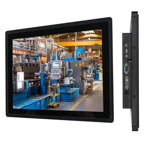 17-inch waterproof LCD wall-mount interactive POS outdoor touch monitor