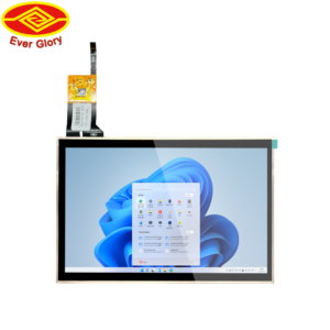 Tempered Glass 24 Inch LCD Display Panel COF Front