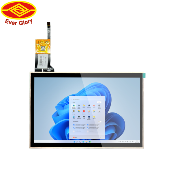 Tempered Glass 24 Inch LCD Display Panel COF Front