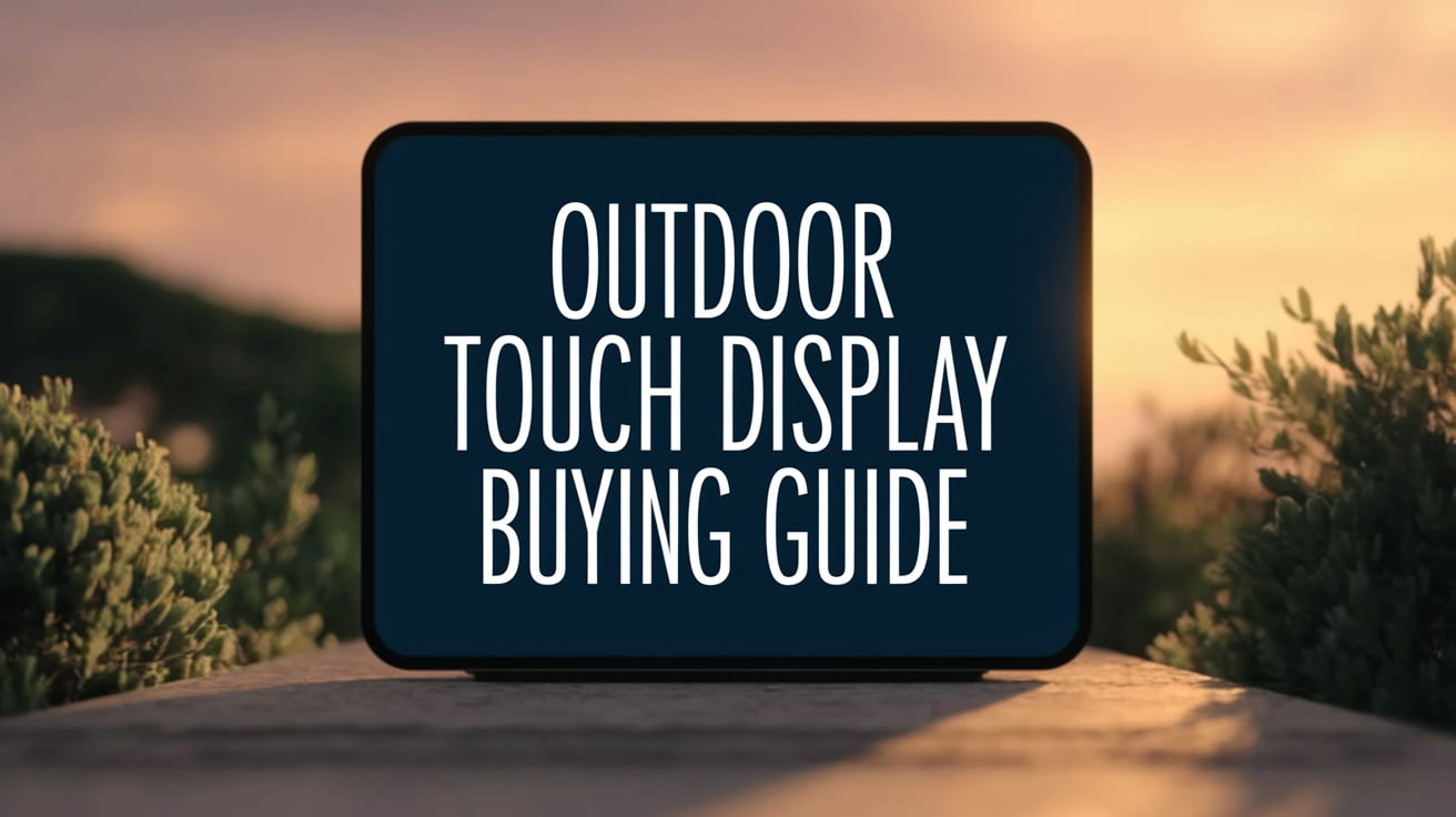 Outdoor Touch Display