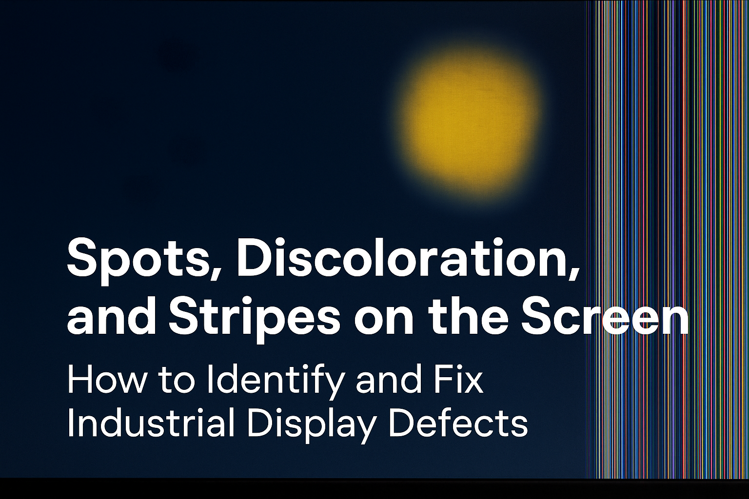 Display screen issues