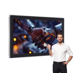 industrial monitor touchscreen with full HD displa