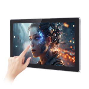 High-Brightness Capacitive Touchscreen for Industrial Use