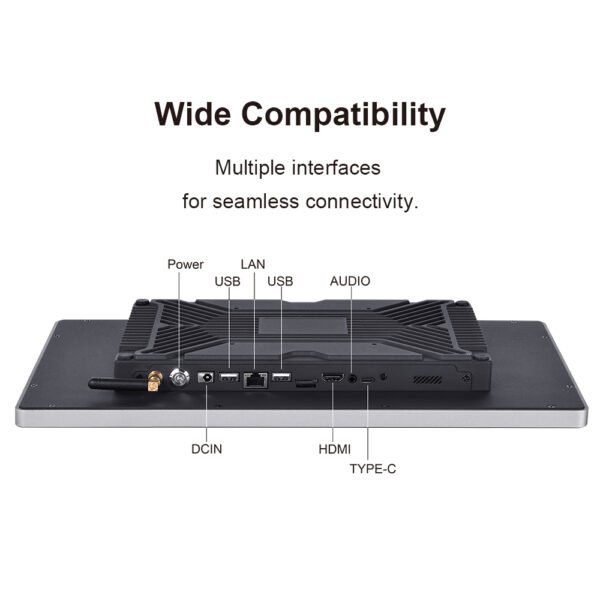 Industrial Touch XB01 Series | High-Brightness Touchscreen for Industrial Applications - Image 3