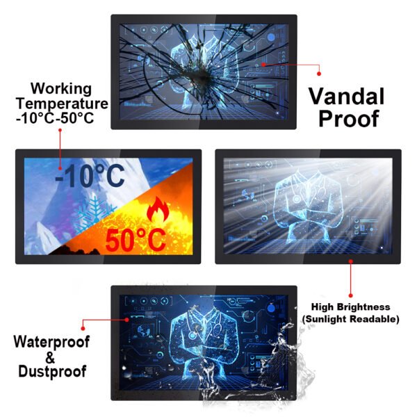 Industrial Touch BWW01 Series – High-Performance Display for Industrial Applications - Image 2