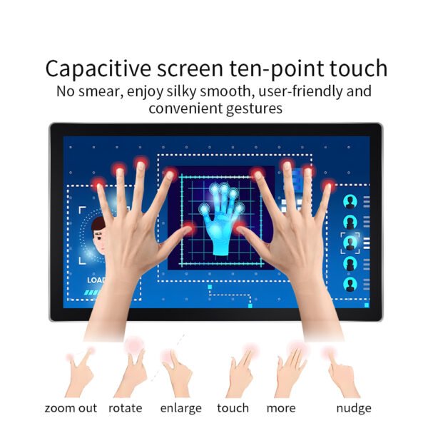 Touch Screen All-in-One Monitor for Industrial and Commercial Applications - Image 3