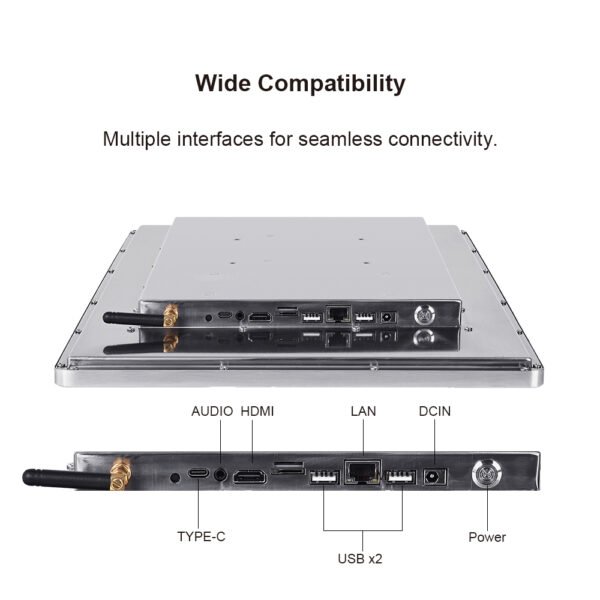 Touch Screen All-in-One Monitor for Industrial and Commercial Applications - Image 5