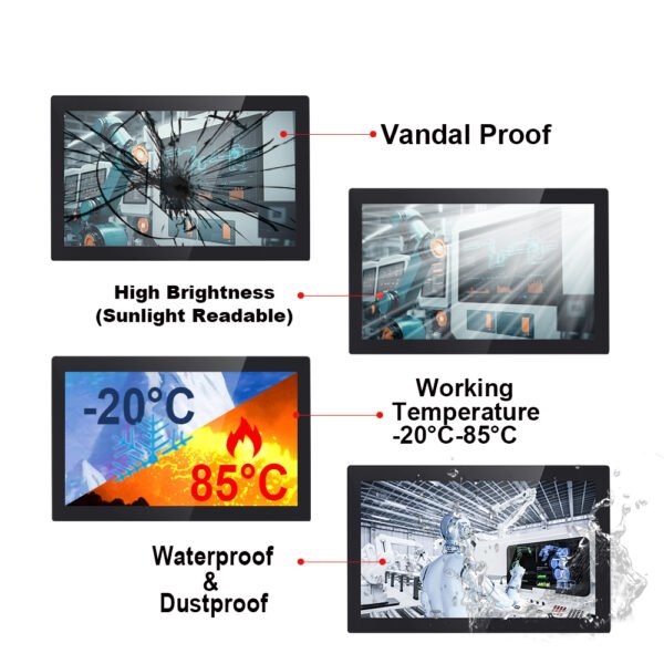 Elevate Your Operations with Our Industrial Touch Monitor - Image 3