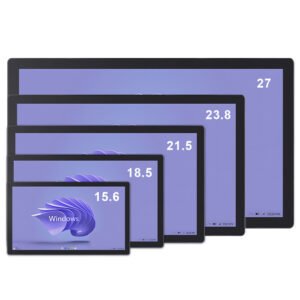 27 inch touch screen monitor front view