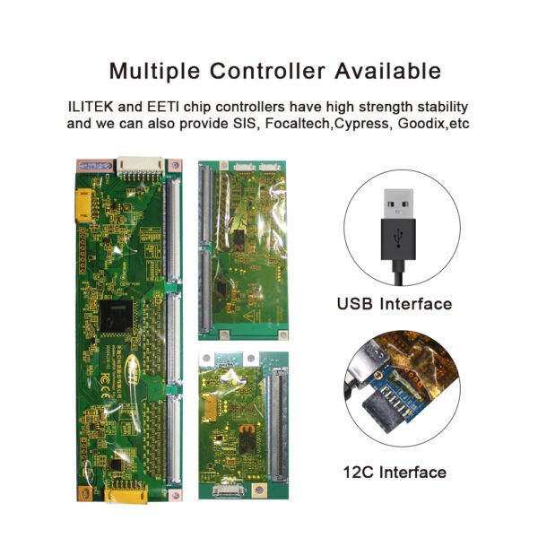 Customizable Capacitive Touch Screen Panel for Industrial Applications