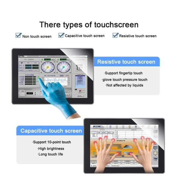 10.1 inch Industrial Touch Screen Monitor – Built to Last, Engineered to Perform - Image 3