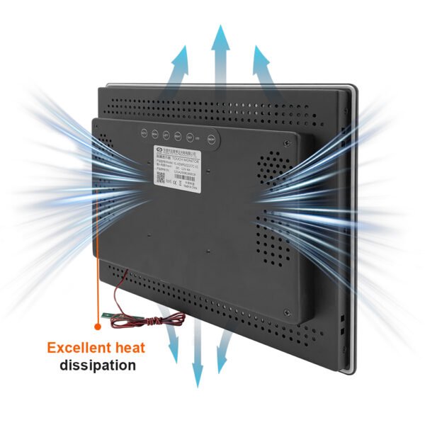 Industrial-Grade 12.1 Inch Capacitive Touch Screen Monitor - Image 4