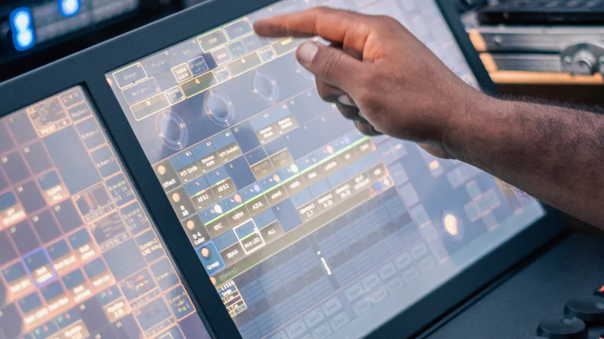 Mounting the Industrial Touch Display