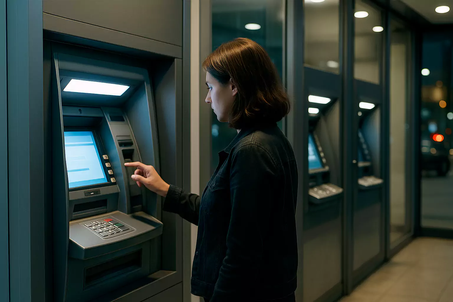 Financial Self-Service Touch Displays