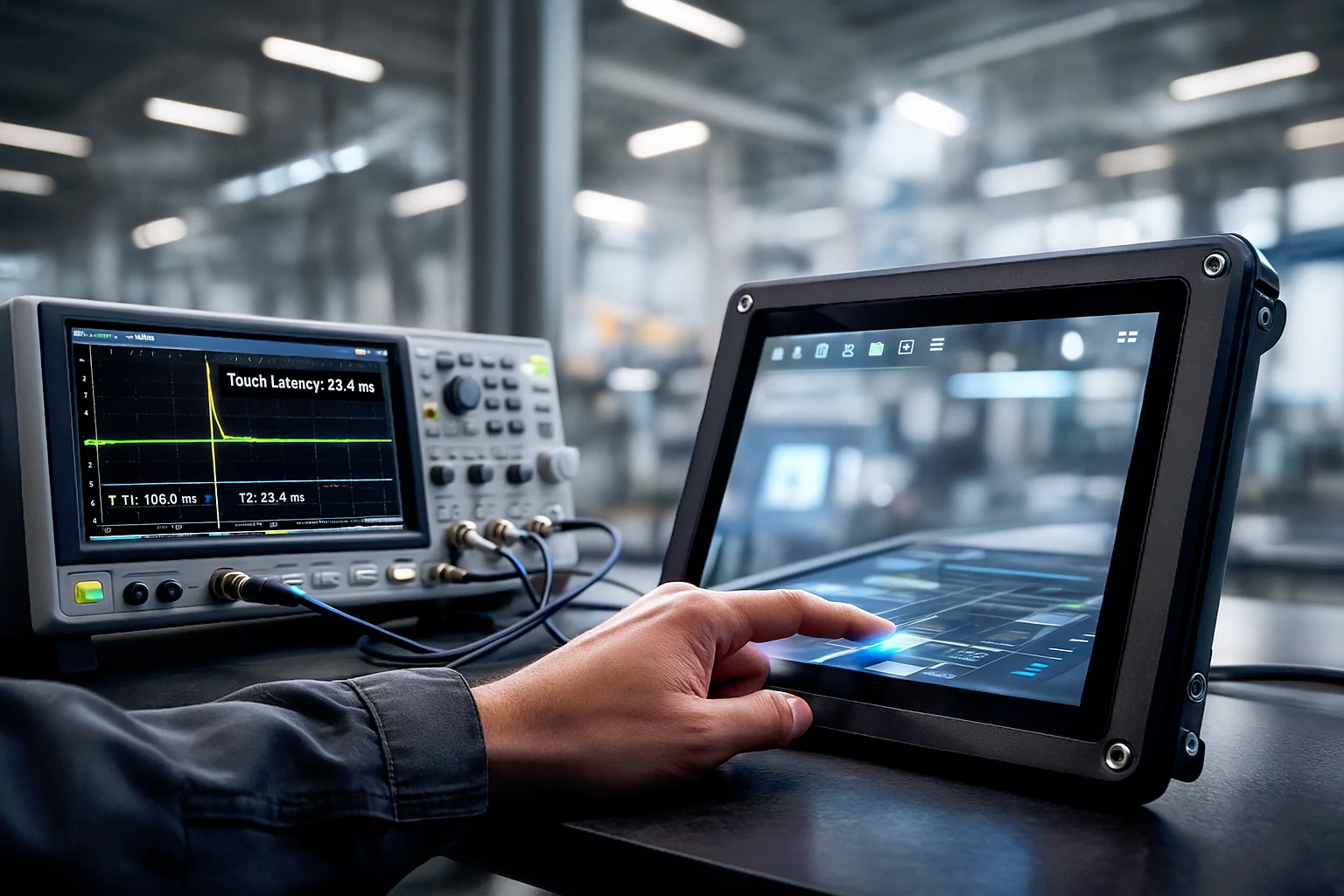 Outdoor wayfinding display showing city map and transit routes in direct sunlight