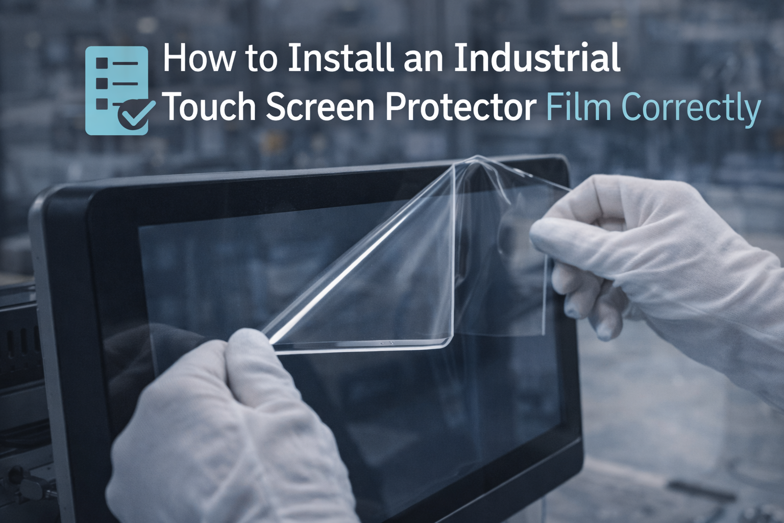 touch screen protector film