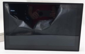 15.6 inch aluminum frame touch screen monitor front view