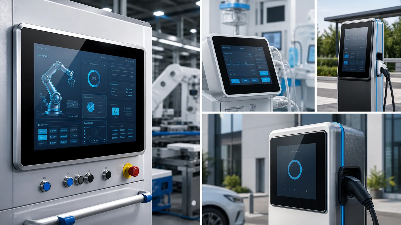 Applicazioni OEM per PCAP monitor industriali e Panel PC