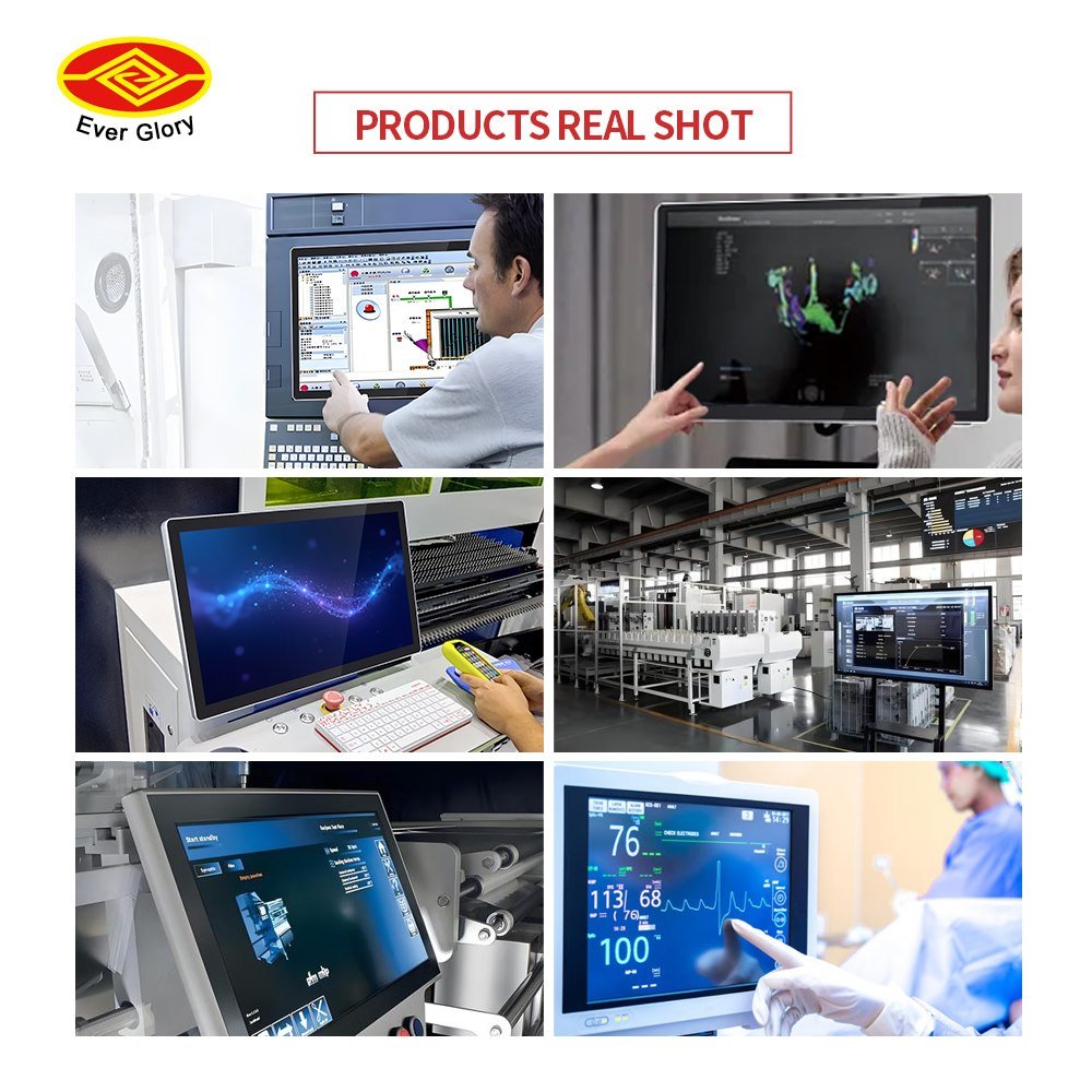 Monitor touch in acciaio inox per integrazione in macchina alimentare