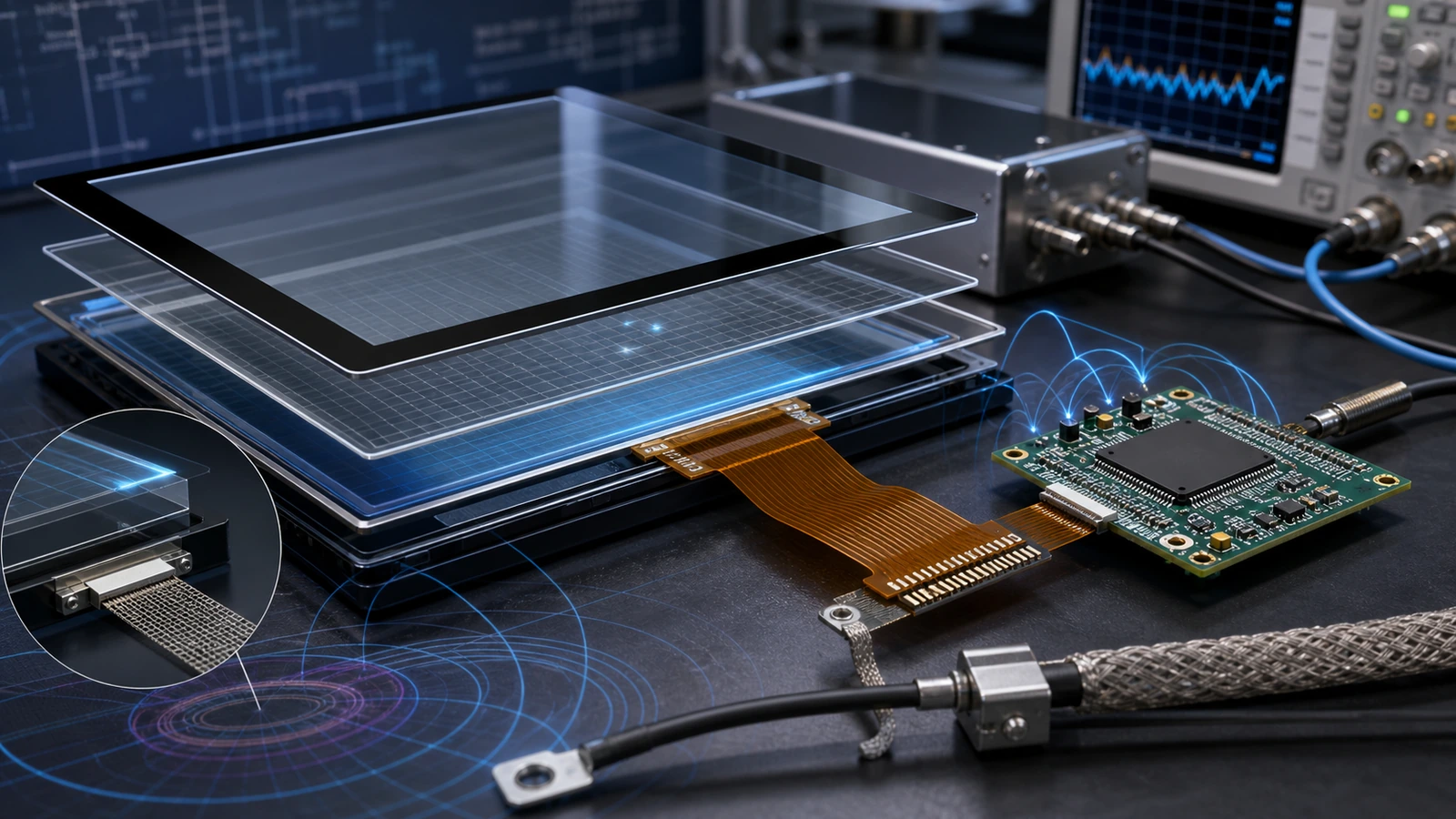 Guida tecnica alla progettazione di un touch panel PCAP